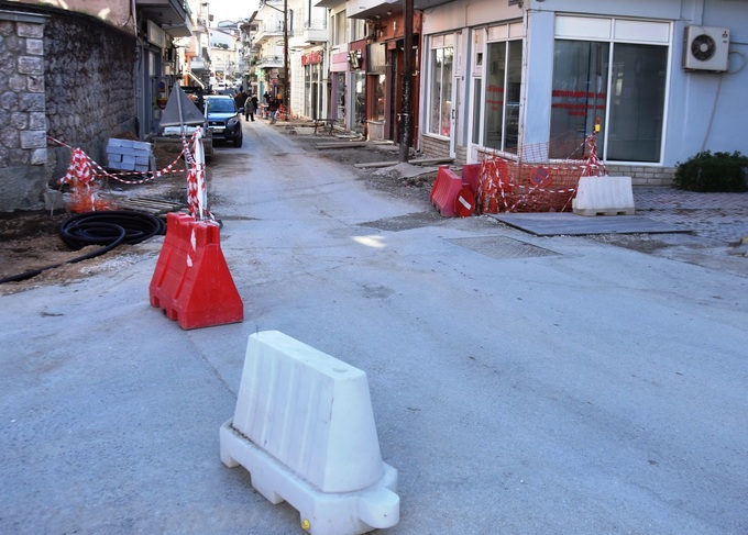 Φωτογραφία Κλειστή από την Πέμπτη 2 Ιανουαρίου η Οδός Δημητρίου Βλάχου λόγω εργασιών ανάπλασης