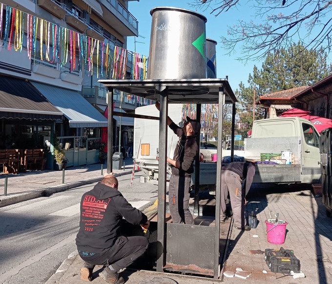 Εργασίες συντήρησης και επισκευής των  υπόγειων  κάδων